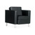 Global CITI-Lounge chair  BLACK/BLACK 7875-BL20