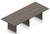 OTG 120" Rectangular Conference Table with Slab Base