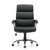 Offices To Go - High Back Chair w/ Black luxhide Segmented Upholstery