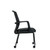 Offices To Go - Low Back Mesh Armchair w/ Luxhide Seat