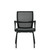 Offices To Go - Low Back Mesh Armchair w/ Luxhide Seat