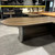 Pre-Owned Steelcase Grey/Brown Laminate L-Shape P-Desk
