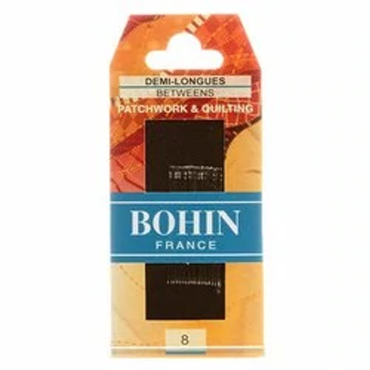 Bohin Big Eye Sharps Sewing Needles, Sizes 3-9