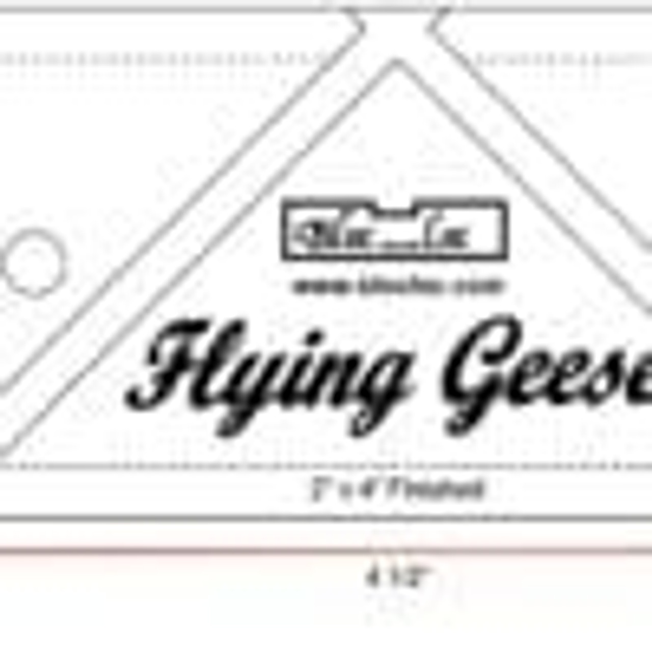 Large Flying Geese Ruler