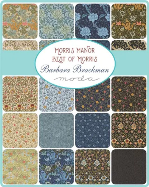 Morris Manor, layer cake, 10" squares