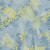Chickadee Cheer, ferns, dusty blue/gold