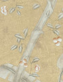 Trevarez Fresco, printed mural wallpaper by Paul Montgomery. Natural detail shot.