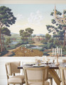 Virginia, printed mural wallpaper by Paul Montgomery. Full color panoramic in room.