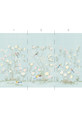 Collingwood, printed mural wallpaper by Paul Montgomery. Panel layout.