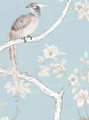 Lavena, printed mural wallpaper by Paul Montgomery. Sky detail shot.