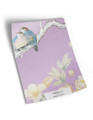 10" x 13" sample of Lavena; lavender chinoiserie