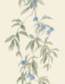 Cascade Florale, printed mural wallpaper by Paul Montgomery. Up-close detail shot.