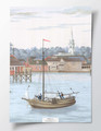 Nantucket Harbor Sample | The Mural Source by Paul Montgomery