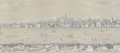 London Skyline Hand-Painted  Original