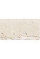 Anastasia, printed mural wallpaper by Paul Montgomery. Sand panel layout.