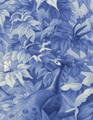 Brazil, printed mural wallpaper by Paul Montgomery. Cyan detail shot.