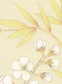 Chai Wan Triptych, printed mural wallpaper by Paul Montgomery. Cream detail shot.