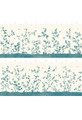 Chanteur White, printed mural wallpaper by Paul Montgomery. Adriatic panel layout.