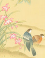 Dania, printed mural wallpaper by Paul Montgomery. Detail shot.