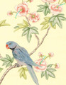 Enchanted Garden, printed mural wallpaper by Paul Montgomery. Panel  Moon detail shot.