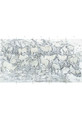 Equus, printed mural wallpaper by Paul Montgomery. Grey panel layout.