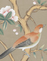Jinan Sand, printed mural wallpaper by Paul Montgomery. Detail shot.
