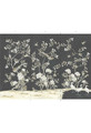 Maysong Charcoal Triptych, printed mural wallpaper by Paul Montgomery. Panel layout.