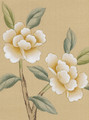 Nanjing Beige, printed mural wallpaper by Paul Montgomery. Up-close detail shot. Nanjing Beige, printed mural wallpaper by Paul Montgomery. Up-close detail shot.