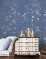 Palace Garden Blue | The Mural Source by Paul Montgomery