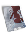 10" x 13" sample of Porcelains; red chinoiserie