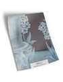10" x 13" sample of Porcelains; purple chinoiserie
