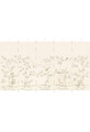 Solitude Cream, printed mural wallpaper by Paul Montgomery. Panel layout.