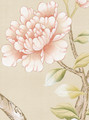 Solitude Taupe, printed mural wallpaper by Paul Montgomery. Up-close detail shot.