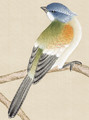 Solitude Taupe, printed mural wallpaper by Paul Montgomery. Up-close detail shot.