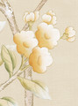 Solitude Taupe, printed mural wallpaper by Paul Montgomery. Up-close detail shot.