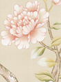 Solitude Taupe, printed mural wallpaper by Paul Montgomery. Up-close detail shot.