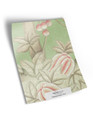 10" x 13" sample of Trevarez Fresco; green chinoiserie