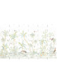Trevarez Ivory, printed mural wallpaper by Paul Montgomery. Panel layout.