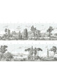 Tremezzo, printed mural wallpaper by Paul Montgomery. Panel layout.