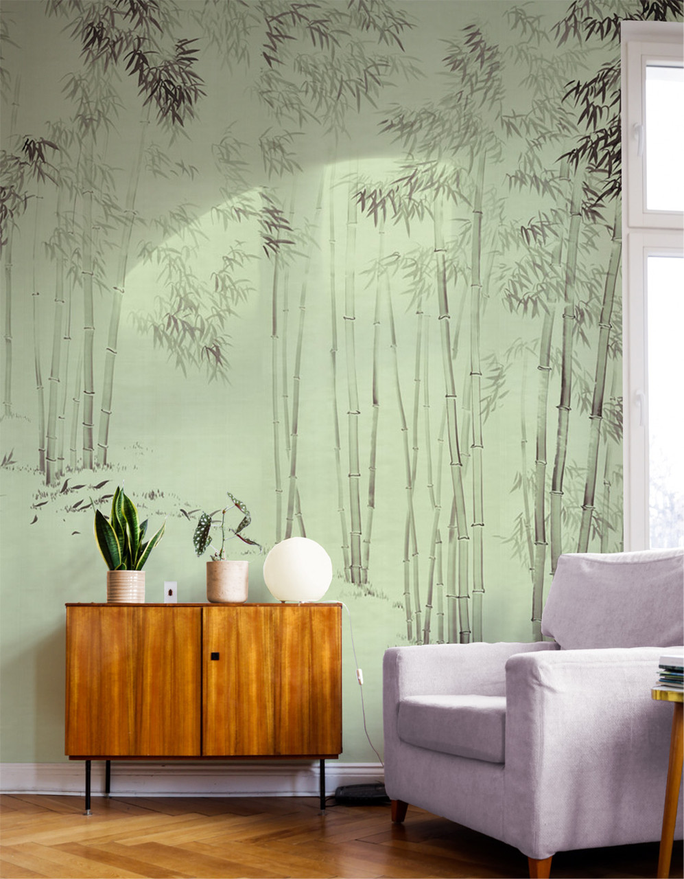 bamboo mural wallpaper