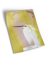 10" x 13" sample of Herons & Willows Accent; summer modern mural