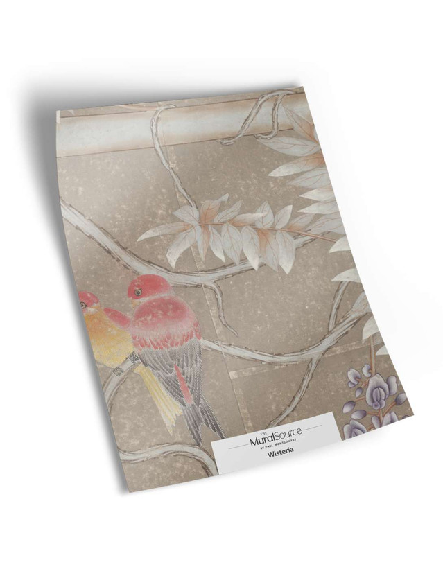 Wisteria Sample | The Mural Source by Paul Montgomery