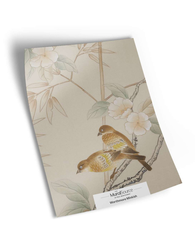 Worthmore Minkish Sample | The Mural Source by Paul Montgomery