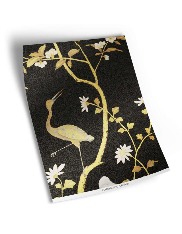 Coromandel Garden Sample | The Mural Source by Paul Montgomery