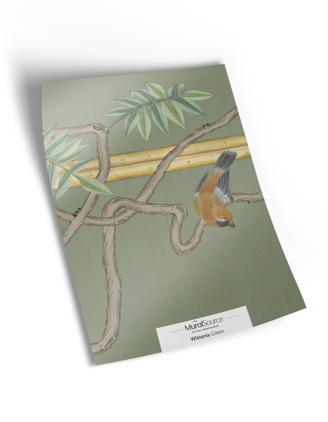 Wisteria Green Sample