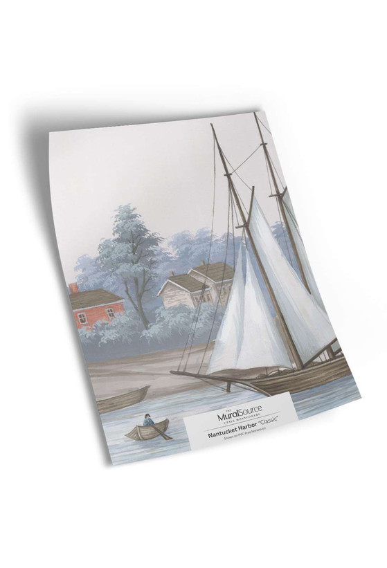 Nantucket Harbor Sample | The Mural Source by Paul Montgomery