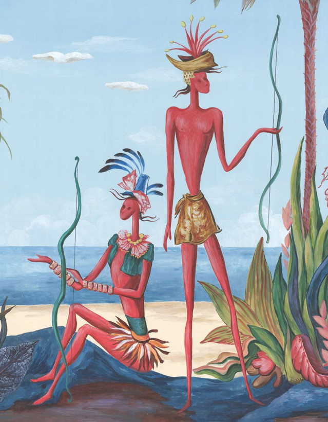 Island Reverie Hand-Painted  Original
