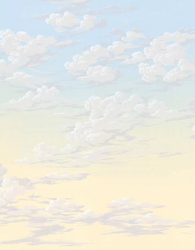 Normandy Sky Hand-Painted  Original