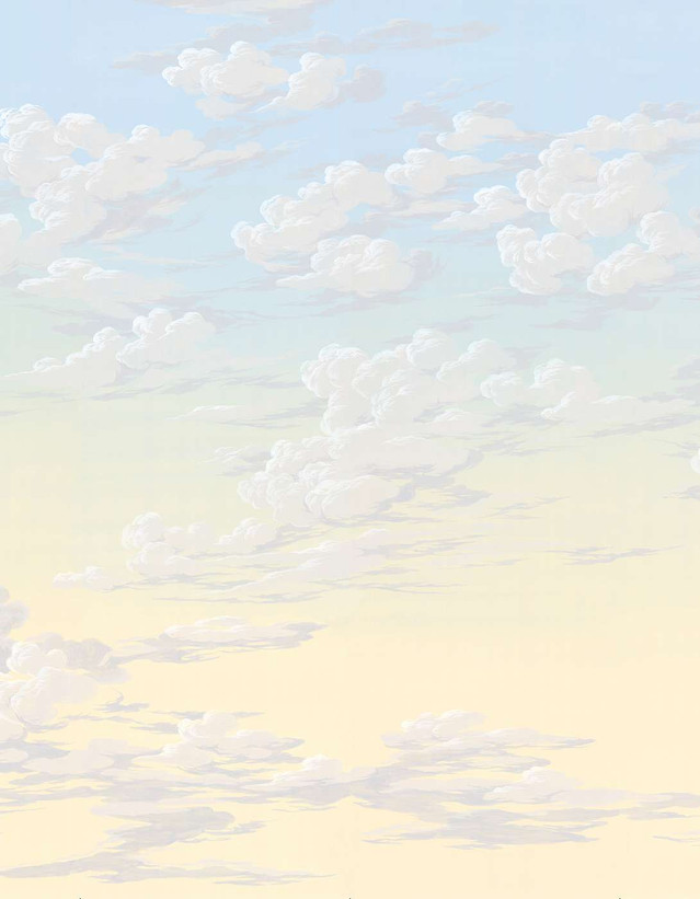 Normandy Sky Hand-Painted  Original