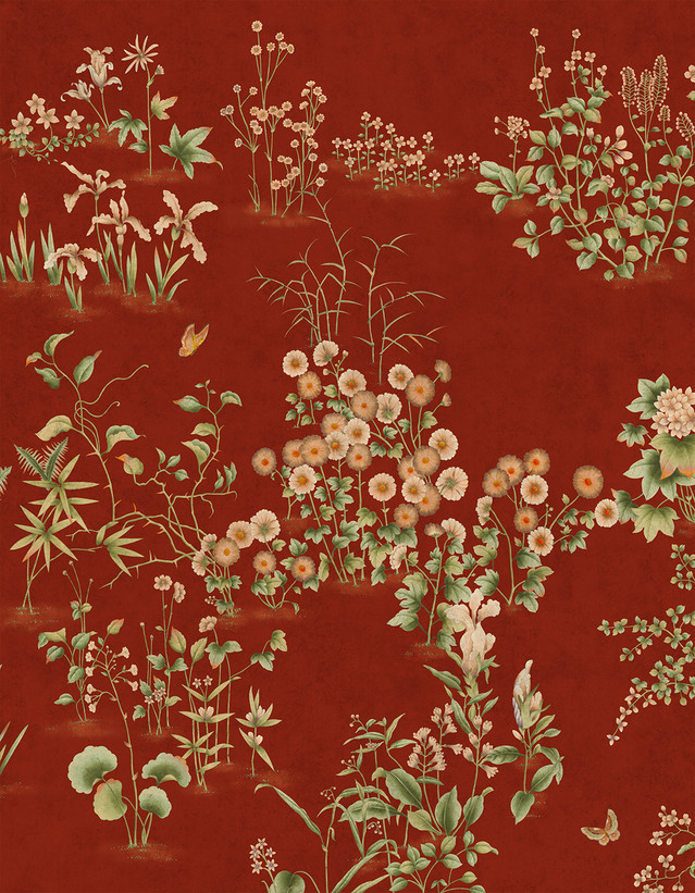 Meadow Garden Antiqued